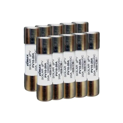 Elmex 20A DC Fuse (10 Pcs)