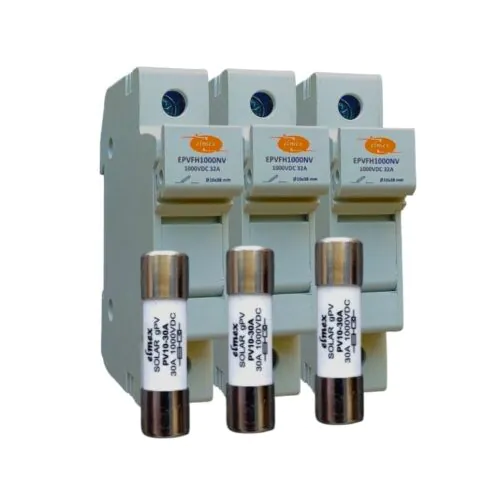 Elmex DC Fuse 30A with Holder (3 Set)