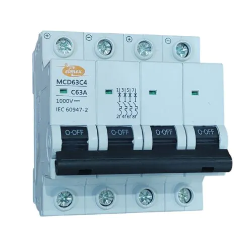 Elmex DC MCB 63A (1000V)