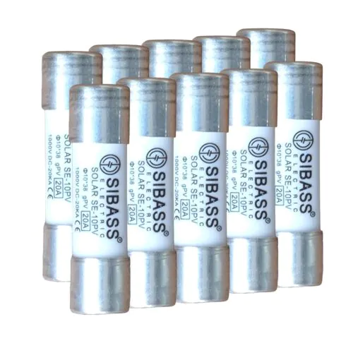 Sibass 20A DC Fuse (10 Pcs)