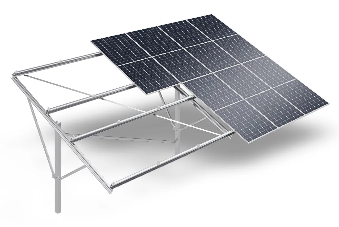 Solar Panel Ground Mounting Structure