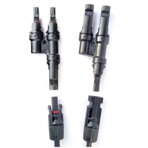 2 in 1 T2 Y Branch Connector (1+1 Pair MC4)