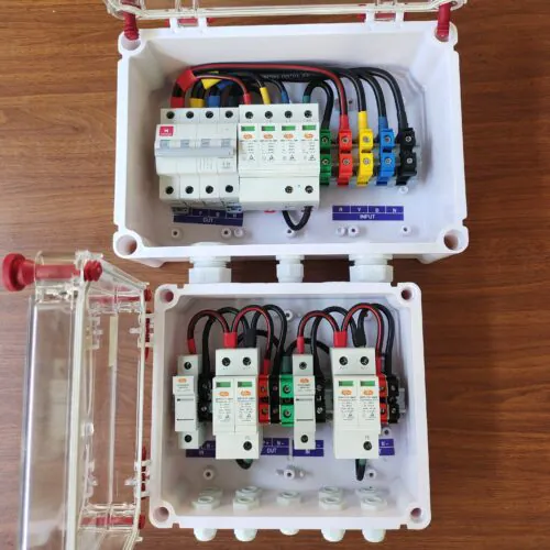 ACDB Three Phase 32A + DCDB 2 in 2 Out 600V Elmex Combo