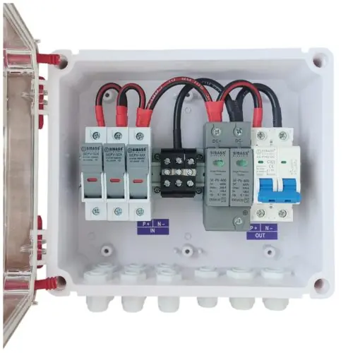 AJB DCDB 3 in 1 Out 600V MCB