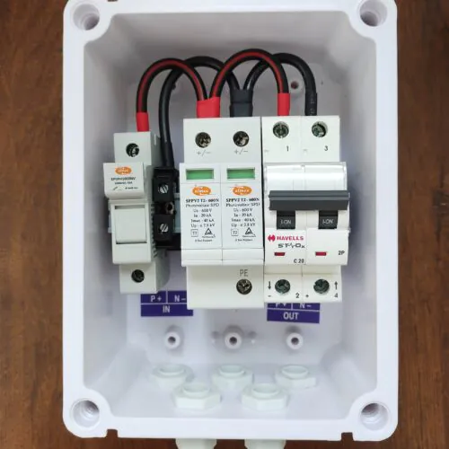 DCDB 1-1 Elmex Havells MCB 20A