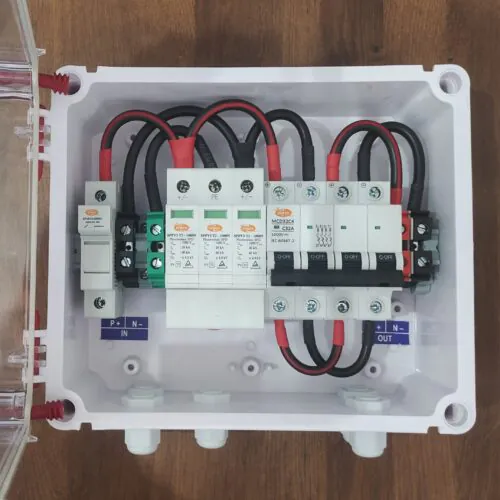 DCDB 1 in 1 Out Elmex 1000V MCB