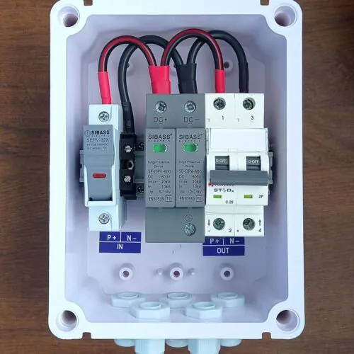 DCDB 1 in 1 Out Sibass 600V MCB