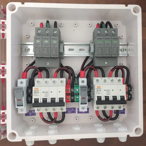 DCDB 2 in 2 Out Sibass Elmex MCB 32A 1000V