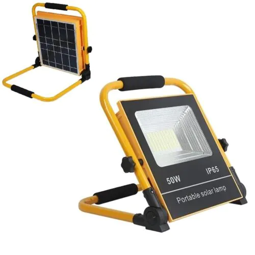 Solar Portable LED Work Light (50W)