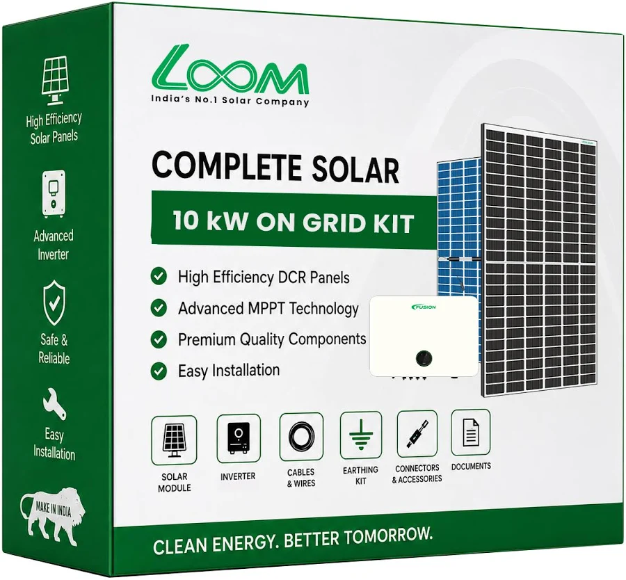 10 KW On-Grid Solar System