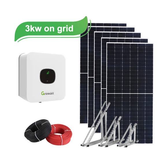3 KW On-Grid Solar System