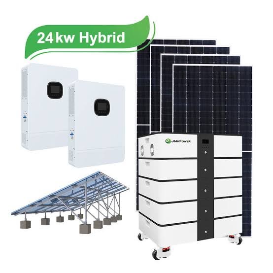 4 KW Hybrid Solar System