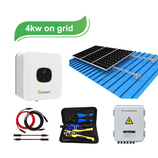 4 KW On-Grid Solar System
